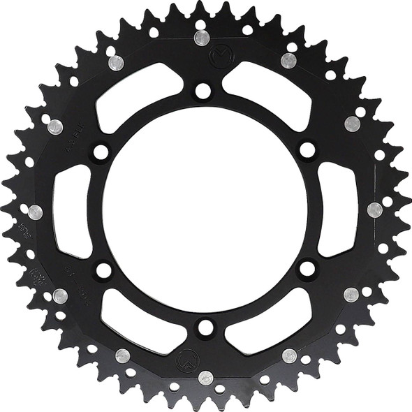 Moose Offroad -  - Dual Sprocket - 49 Tooth - Black - Kawasaki/Suzuki