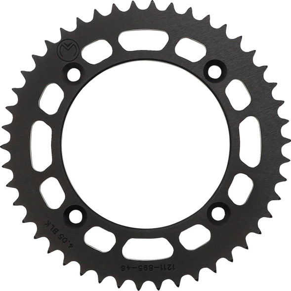 Moose Offroad -  - Rear Sprocket - Aluminum - 46 Tooth - Black - Husqvarna/KTM