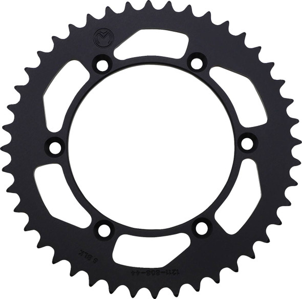Moose Offroad -  - Rear Sprocket - Aluminum - 44 Tooth - Black - Kawasaki/Suzuki