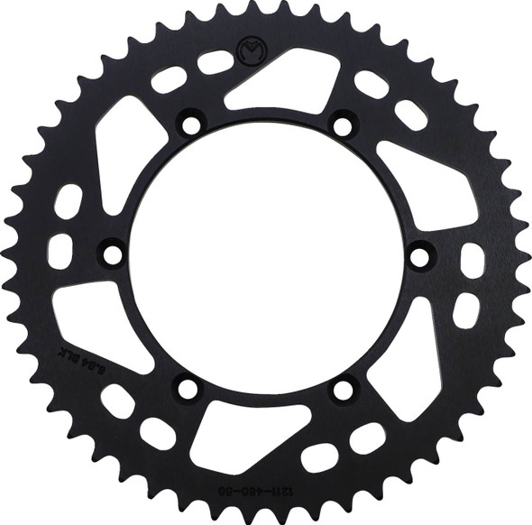 Moose Offroad -  - Rear Sprocket - Aluminum - 50 Tooth - Black - Kawasaki/Suzuki