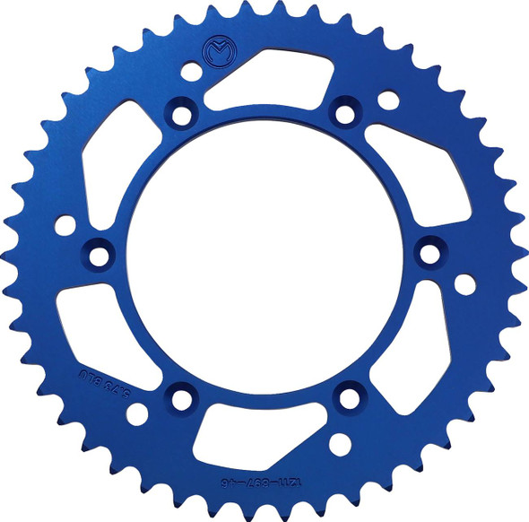 Moose Offroad -  - Rear Sprocket - Aluminum - 46 Tooth - Blue - Husaberg/Husqvarna/KTM