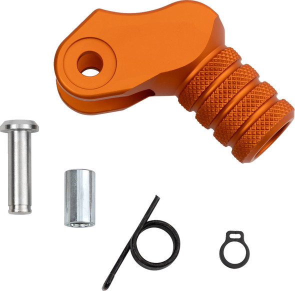 Moose Offroad - Knurled Shift Lever Tip - 20 mm - Orange