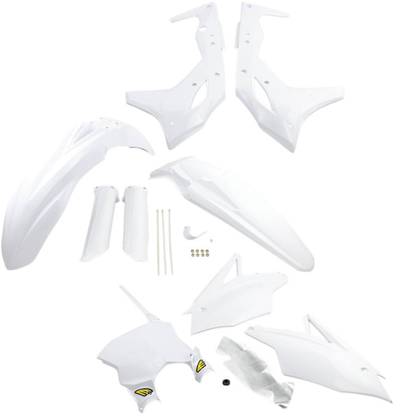 Cycra - 1CYC-9319-42 - Body Kit - Powerflow - White - KX250F