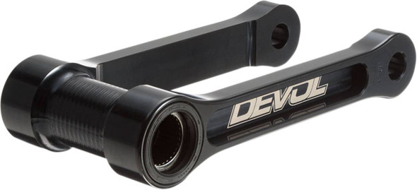 Devol - 0115-2505 - Lowering Link - Lowers 1.25" - Black