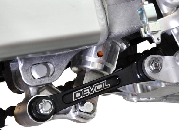 Devol - 0115-1209 - Lowering Link - Lowers 1.00" - Black