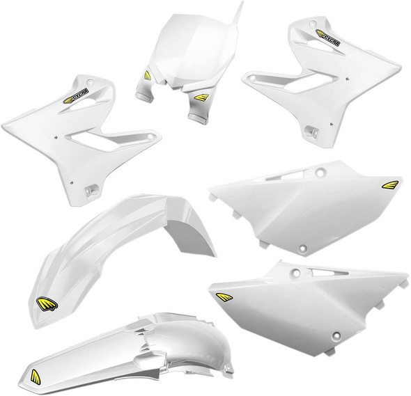 Cycra - 1CYC-9316-42 - Body Kit - Powerflow - White - YZ 125/250/X
