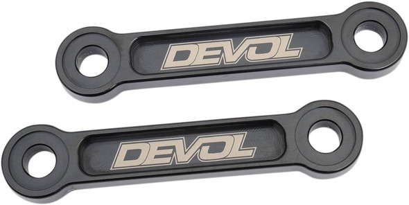 Devol - 0115-4302 - Lowering Link - Lowers 1.75" - Black