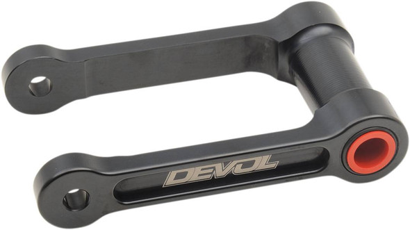 Devol - 0115-1208 - Lowering Link - Lowers 1.00" - Black