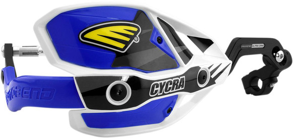 Cycra - 1CYC-7408-62X - Ultra Probend CRM Wrap Around Handguards for 1-1/8" Handlebars - White/Blue
