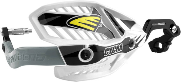 Cycra - 1CYC-7407-42X - 7/8" Ultra Probend™ CRM Wrap Around Handguards - White/White