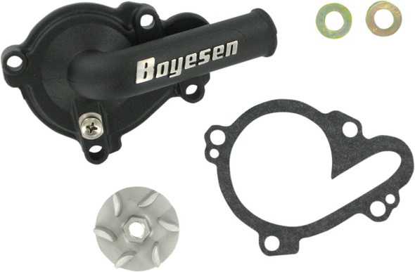 Boyesen - WPK37B - Impeller/Waterpump Cover - Black - Yamaha