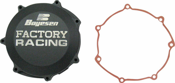 Boyesen - CC-38B - Clutch Cover - Black - Yamaha