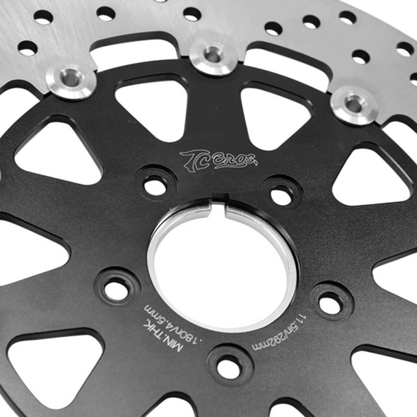 TC Bros Choppers TC Bros - 11.5" Center Hub Mount Rear Floating Brake Rotor fits '84-'23 Harley Models 