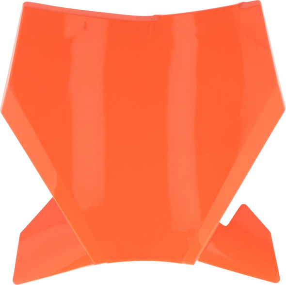 Acerbis - 2986945226 - Front Number Plate - '16 OEM Orange - SX50/SX-E3/SX-E5