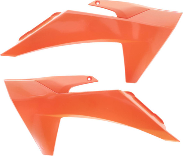 Acerbis - 2987005226 - Radiator Shrouds - '16 OEM Orange - SX 65