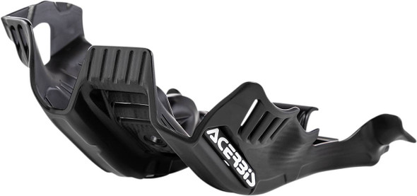 Acerbis - 2736361007 - Skid Plate - Black/White - Gas Gas | Husqvarna | KTM