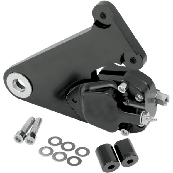  GMA - Smooth Black 2-Piston Custom Rear B-Caliper fits L'87-'99 XL Models 