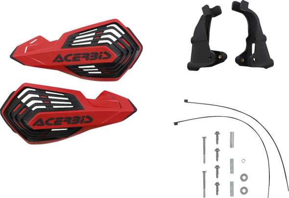 Acerbis - 2801971018 - K-Future Handguards - Red/Black