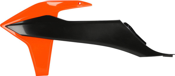 Acerbis - 2726515229 - Radiator Shrouds - OEM Orange 2016/Black