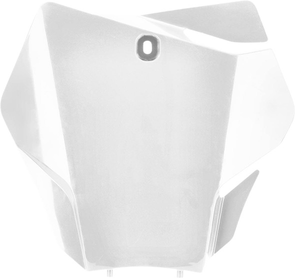 Acerbis - 2872760002 - Front Number Plate - White