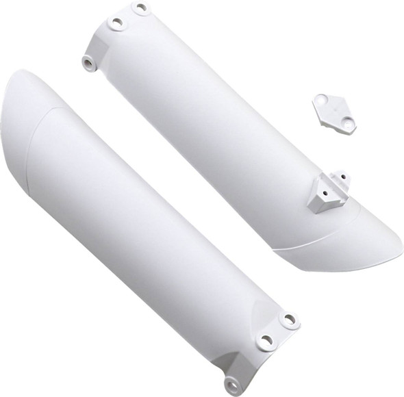Acerbis - 2319630002 - Lower Fork Covers for Inverted Forks - White