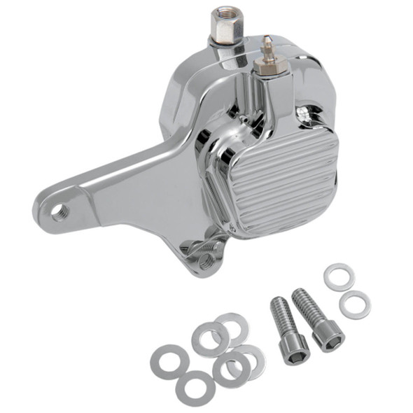  GMA - Classic Chrome 2-Piston Front Brake Caliper fits '84-'99 Big Twin Models 