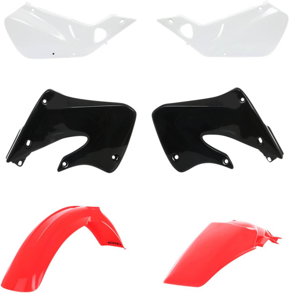 Acerbis - 2040910207 - Standard Body Kit - '99 OEM Red/Black/White - Honda - CR '97-'99