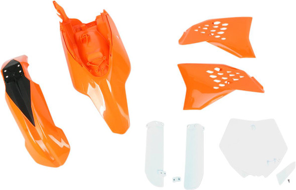 Acerbis - 2320853914 - Full Body Kit - '13 OEM Orange/White/Black - KTM - SX '12-'15