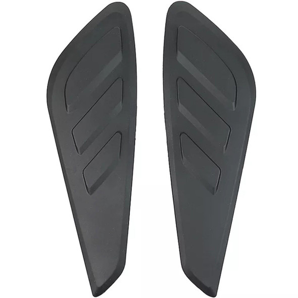  Motorcycle Supply Co. - Black Pan America Rubber Gas Tank Knee Pad Kit 