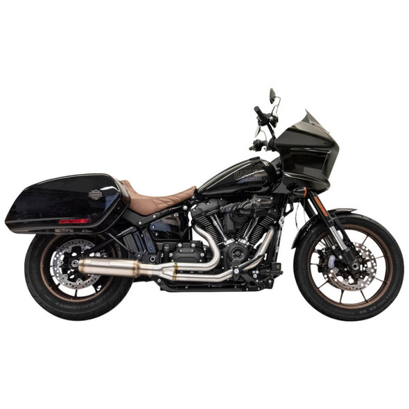 Bassani Exhaust - Super Bike 2-into-1 Exhaust System fits '22-Up FXLRST, FLSB Models