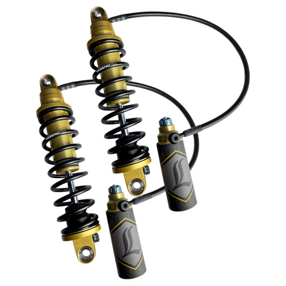 Legend Suspension - Revo-Arc Remote Reservoir Suspension fits Harley Touring Models