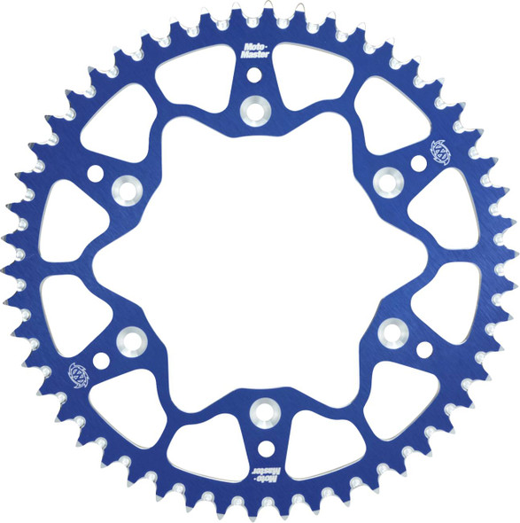 Moto-Master - 620082450 - 7075 Aluminum Rear Sprocket - 50 Tooth - Blue - Gas Gas/Husqvarna/KTM