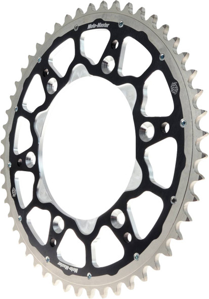 Moto-Master - 620263246 - Fusion Series Dual Ring Rear Sprocket - 46 Tooth - Black - KX/RM 65