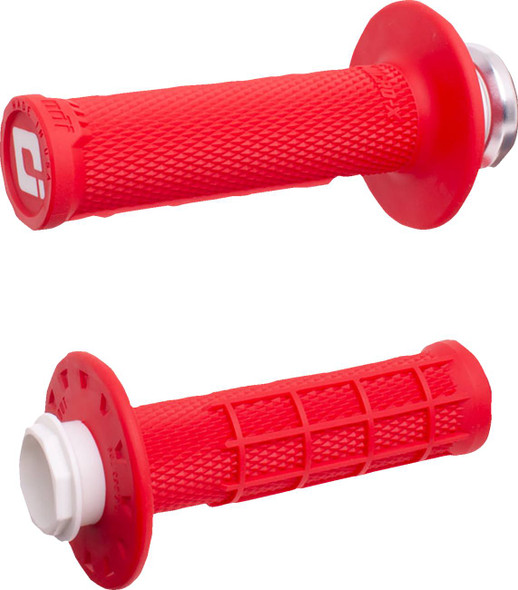 Odi - H36MXR - Micro-X Half-Waffle v2 Lock-On Grips - Red/White