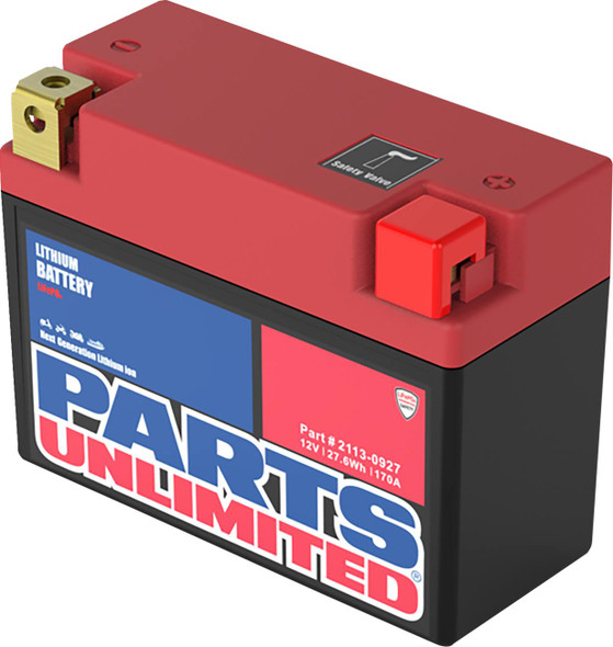 Parts Unlimited -  - Battery - Lithium LiFePO4 - HJ12L-FPZ