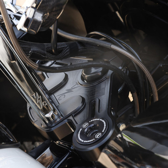 Thrashin Supply - Black Road Glide Top Tree fits '14 & Up FLH Models