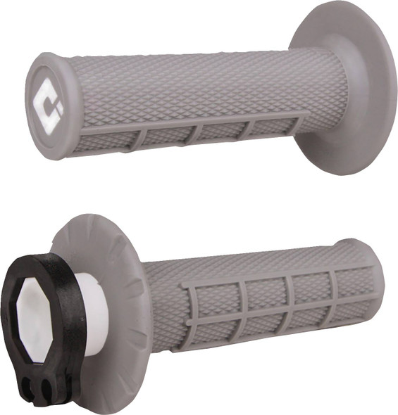 Odi - H36HWG - Grips - MX - Half Waffle - Soft Gray