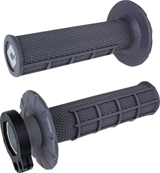 Odi - H36HWH - Grips - MX - Half Waffle - Graphite