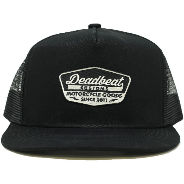 Deadbeat Customs Logo Black Snapback