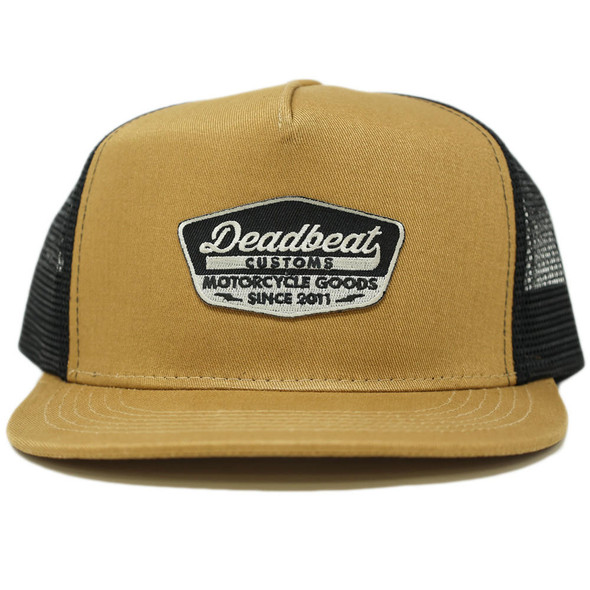  Deadbeat Customs Logo Gold Snapback 
