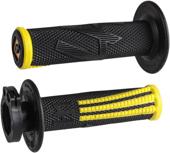 Odi - H36EPYB - Emig Pro V2 Lock-On Grips - Yellow/Black