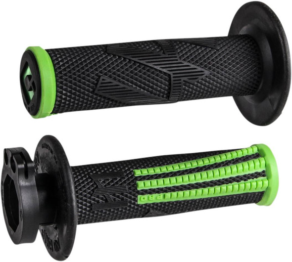 Odi - H36EPBN - Emig Pro V2 Lock-On Grips - Green/Black