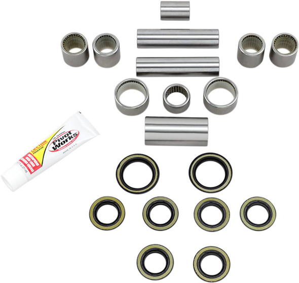 Pivot Works - PWLK-K33-000 - Linkage Rebuild Kit - Kawasaki - '87-'14 - KLR650
