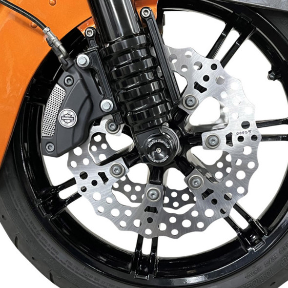 Arlen Ness - Harley Touring 11.8" Perimeter 7-Spoke Front Brake Jagged Floating Rotor Kit