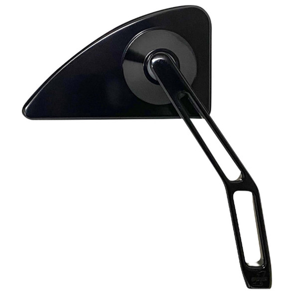  Pro-One - DLC Coated Black Mini Tear Drop Billet Mirrors 