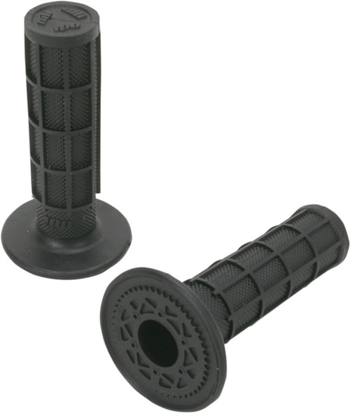 Odi - H02RFB - Ruffian MX Full Waffle Single-Ply Grips - Black
