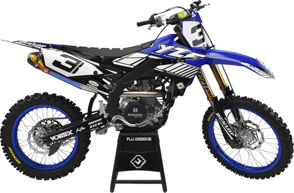 Flu Designs Inc. - 31183 - PTS 6 Graphic Kit - YZ 125/250