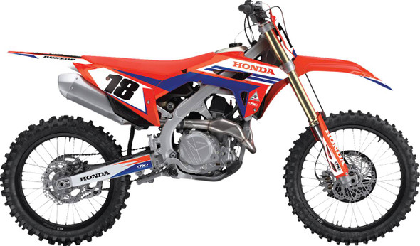 Factory Effex - 25-01310 - EVO 19 Graphic Kit - Honda - CR85
