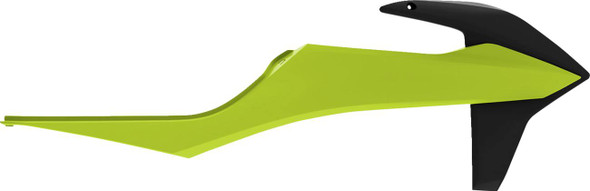 Polisport - 8422100005 - Radoator Cover - Fluorescent Yellow/Black - KTM