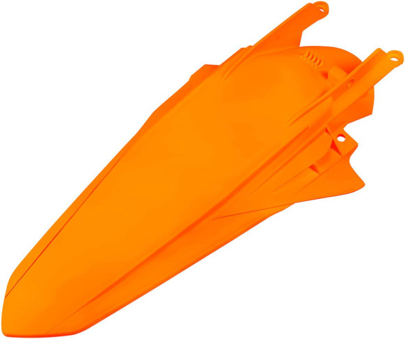 Ufo - KT04091FFLU - MX Rear Fender - Fluorescent Orange